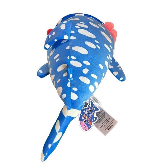 Jumbo NWT Mochipuni Wooper Looper Soft Plush Fish - Picture 3 of 5
